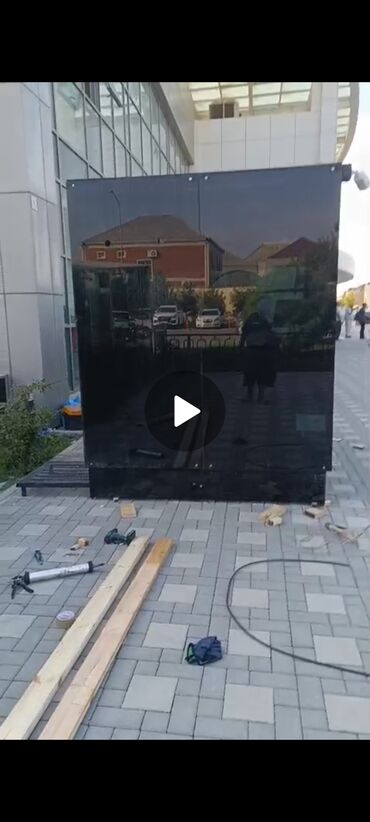 Konteynerlər: MÜHAFİZƏ BUTKALARI QARA ŞÜŞƏLİ. 155x200=2750 man PLASTİK — 2