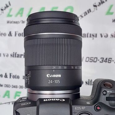 canon 80d qiymeti: Canon R 24/105. Canon abiyektif Təzə karobka R seria aparatlar üçün