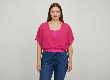 spódniczka boho: Bodyflirt, Жіноча блуза, розмір 2XL