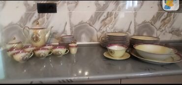 madonna çay dəsti: Чайный набор, цвет - Белый, Стекло, Германия