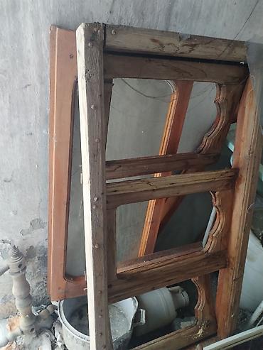 şüşələr: Ağac çərçivəli, dekorativ şüşəli pəncərə dəstləri - Material: təbii — 2