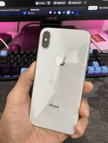 планшет айфон: IPhone X, Күмүш