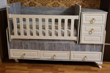 детская кроватка бу: Oğlan və qız üçün, Beşik