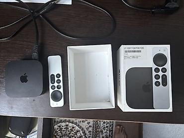 dvd usb: Apple TV 4K (3‑е поколение), 128 ГБ Комплект: - медиаприставка Apple — 1