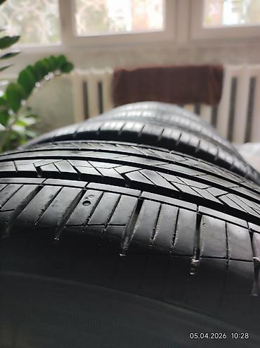 Шины: Шины 215 / 55 / R 17, Лето, Б/у, Комплект, Легковые, Hankook — 4