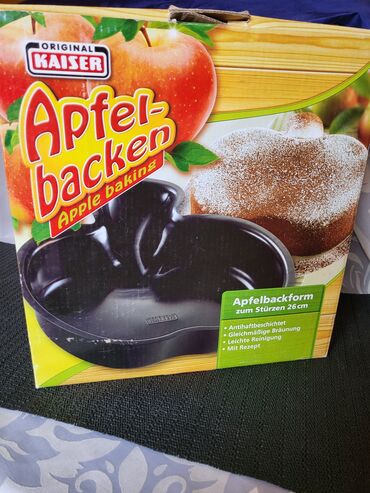 Ostalo posuđe: Pleh,kalup,nov,vintaz za torte jabuka,original Kaiser.Nemacka. Nov — 8