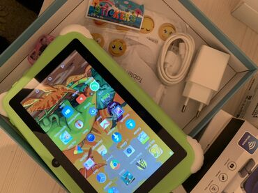 Планшеты: Планшет, Acer, память 128 ГБ, 7" - 8", Wi-Fi, Новый, Детский цвет - Зеленый — 3