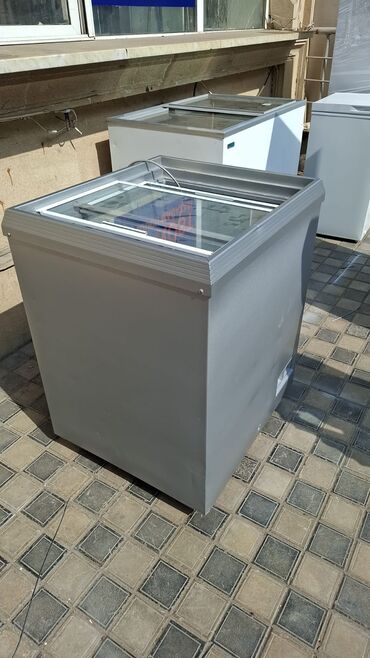 Dərin dondurucular: Şüşəli dondurucu