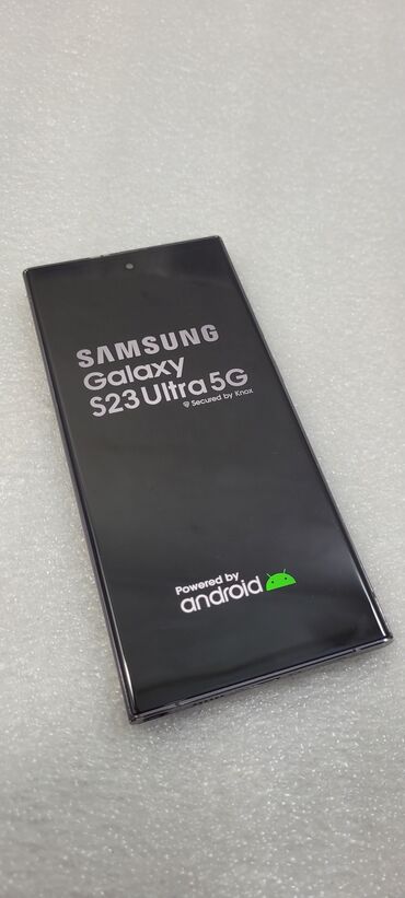 Samsung: Samsung Galaxy S23 Ultra, Б/у, 1 ТБ, цвет - Черный, 2 SIM — 1