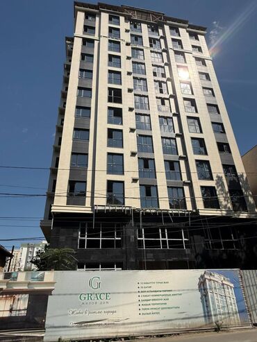срочно продаётся 1 комнатная квартира в районе ошского рынка по улице молодая гвардия: 2 комнаты, 60 м², Элитка, 10 этаж
