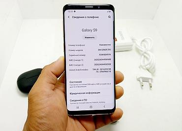 Samsung: Samsung Galaxy S9, Б/у, 64 ГБ, цвет - Золотой, 1 SIM, 2 SIM — 9