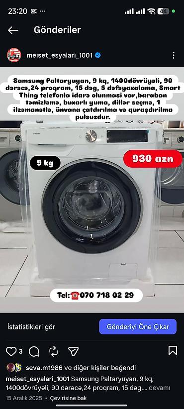 sok masini: Paltaryuyan maşın 8 kq, Yeni, Pulsuz çatdırılma — 10