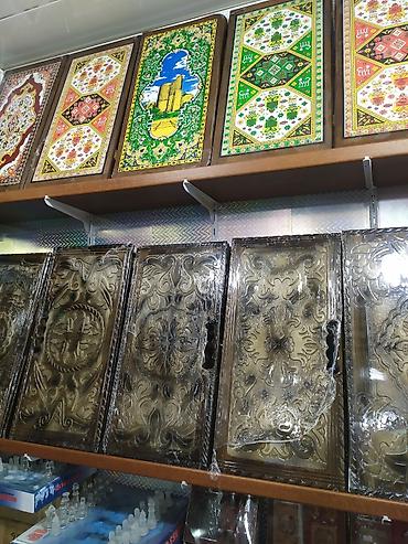 Nərdlər: Əl işləri dekorativ nərd taxtaları və şahmat dəstləri - Material — 1