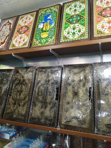 Nərdlər: Xalça naxışları və milli motivlərlə bəzədilmiş taxta nərd dəstləri - — 10