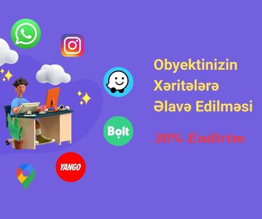 Obyektinizin Xəritələrə Əlavə Edilməsi