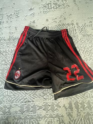 Спортивная форма: Шорты футбольные Adidas AC Milan - Модель: игровые/тренировочные — 4
