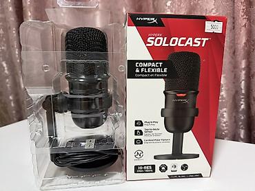 мышь клавиатура: Микрофон HyperX SoloCast (USB) - Тип: конденсаторный USB-микрофон - — 1
