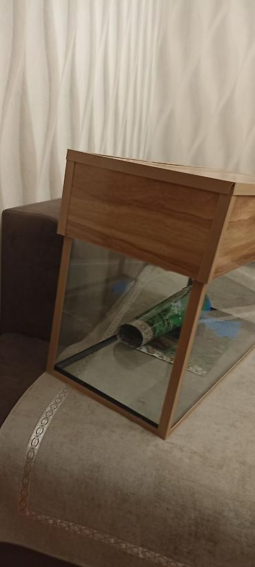 gence akvarium: Dördbucaq akvarium, Boş, 80 l — 2