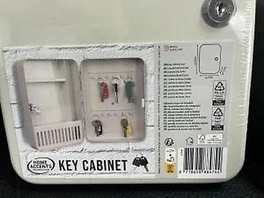 stilsko: Metalna kutija/ormarić za ključeve – Home Accents “Key Cabinet” - — 7