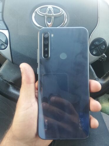 nar paketləri: Xiaomi Redmi Note 8, 4 GB, цвет - Черный, 
 Отпечаток пальца