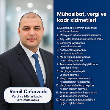 1c operator: Mühasibat uçotu | Mühasibat uçotunun bərpası, Mühasibat uçotunun aparılması, Kadr uçotunun aparılması — 1