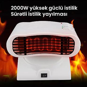 elektro kamin: Hava vuran qızdırıcı RAF 1185 2000W 15m² . 🆕Bütün məhsularımız Yenidir — 8