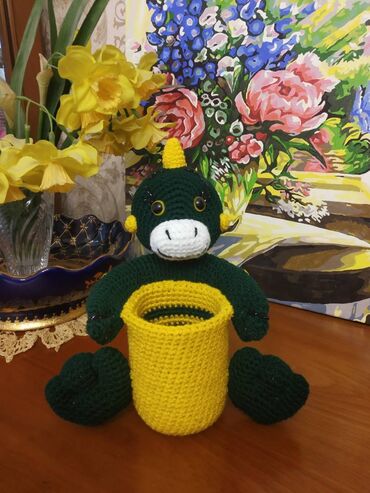 Oyuncaqlar: Əl işi .Karandaş qabı. Карандашница. Ручная работа — 15