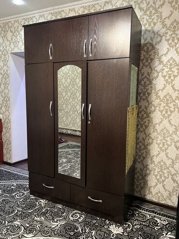 шкафы 3х створчатые: Купе шкаф, Күзгүсү менен, ЛДСП