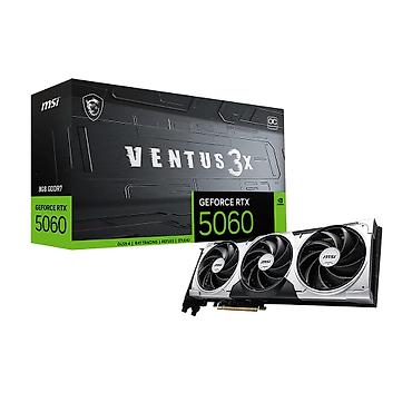 rtx 5060 ti komputer: MSI GeForce RTX 5060 8G VENTUS 3X OC, 8GB GDDR7 Yeni nəsil NVIDIA — 2