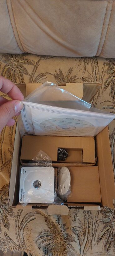 mini camera wifi baku: Panaconik ip camera satilir isdenmeyib yenidir kutusundan bele