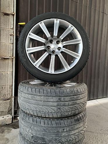 Колеса в сборе 225 / 45 / R 18, Лето, Б/у, Комплект, Легковые, Литые, отверстий - 5