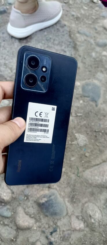Redmi: Redmi, Redmi Note 12, Б/у, 128 ГБ, цвет - Синий, 2 SIM