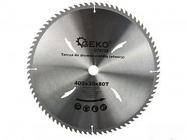 cene krecenja: Testera za sečenje drva 400 mm, 30 rupa, 80 zuba GEKO Poljska Cena — 1