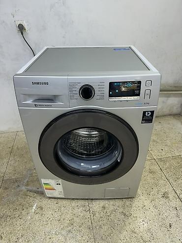 Samsung 8 KG ideal vəziyyətdə heç bir problemi yoxdur tam səssiz
