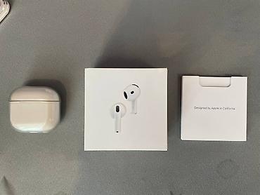 Qulaqcıqlar: İşlənmiş Simsiz (Bluetooth) Qulaqcıqlar, Apple, rəng - Ağ — 2
