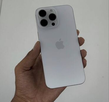 продажа сотовых телефонов бу: IPhone 15 Pro Max, Б/у, 256 ГБ, Серебристый, Коробка, 80 %