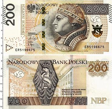 Банкнота 200 злотых Польши (Narodowy Bank Polski). В наличии: ✅ - at lalafo.kg Банкнота 200 злотых Польши (Narodowy Bank Polski). В наличии: ✅ -