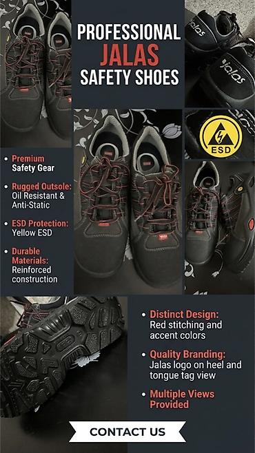 39: Новые защитные полуботинки Jalas 1615 E-Sport (Размер 39) Описание — 2