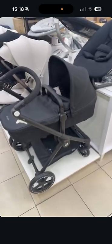 cybex: Коляска, Cybex, цвет - Черный, Новый — 2
