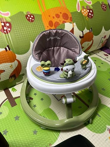 детский ходунок chicco: Детские ходунки Babywalker - Круглая устойчивая база на колесиках для — 1
