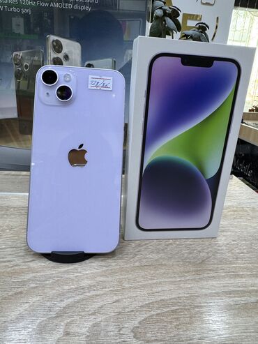 telefon platasi temiri: IPhone 14 Plus, 128 GB, Deep Purple