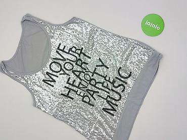 cekiny bluzki: T-shirt damski, rozmiar M — 2