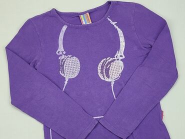 bluzki fioletowe: Bluzka, Coccodrillo, 10 lat, 134-140 cm, stan - Zadowalający
