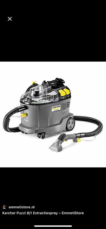 puzzi 81: Профессиональный экстрактор для уборки текстиля Karcher Puzzi 8/1 — 1