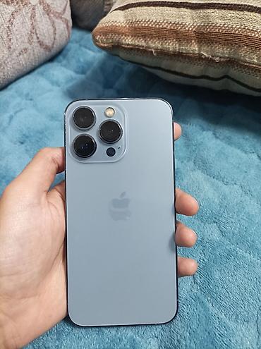 Apple iPhone: IPhone 13 Pro, Б/у, 256 ГБ, Sierra Blue, Чехол, 100 % — 6