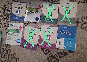 Tədris ədəbiyyatı: 8–10-cu siniflər üçün müxtəlif fənlər üzrə dərslik və test vəsaitləri — 7