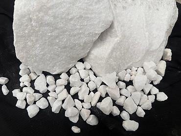 Мраморная крошка: Мраморная крошка, Белый, Ландшафтная, В тоннах — 11