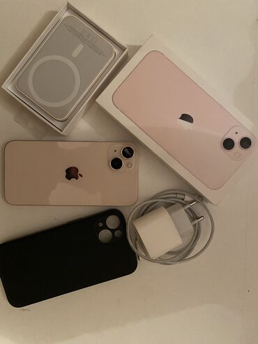 повер банк 2600: IPhone 13, 128 ГБ, Rose Gold, Гарантия, Отпечаток пальца, Беспроводная зарядка