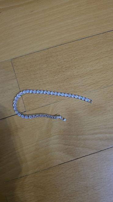 xaç: Gümüş rəngli bilərziklər dəsti - Çarmbellərli zəncir bilərzik — 4