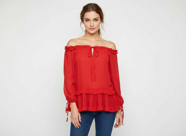 bluzki na jedno ramię reserved: Women's blouse, size S
